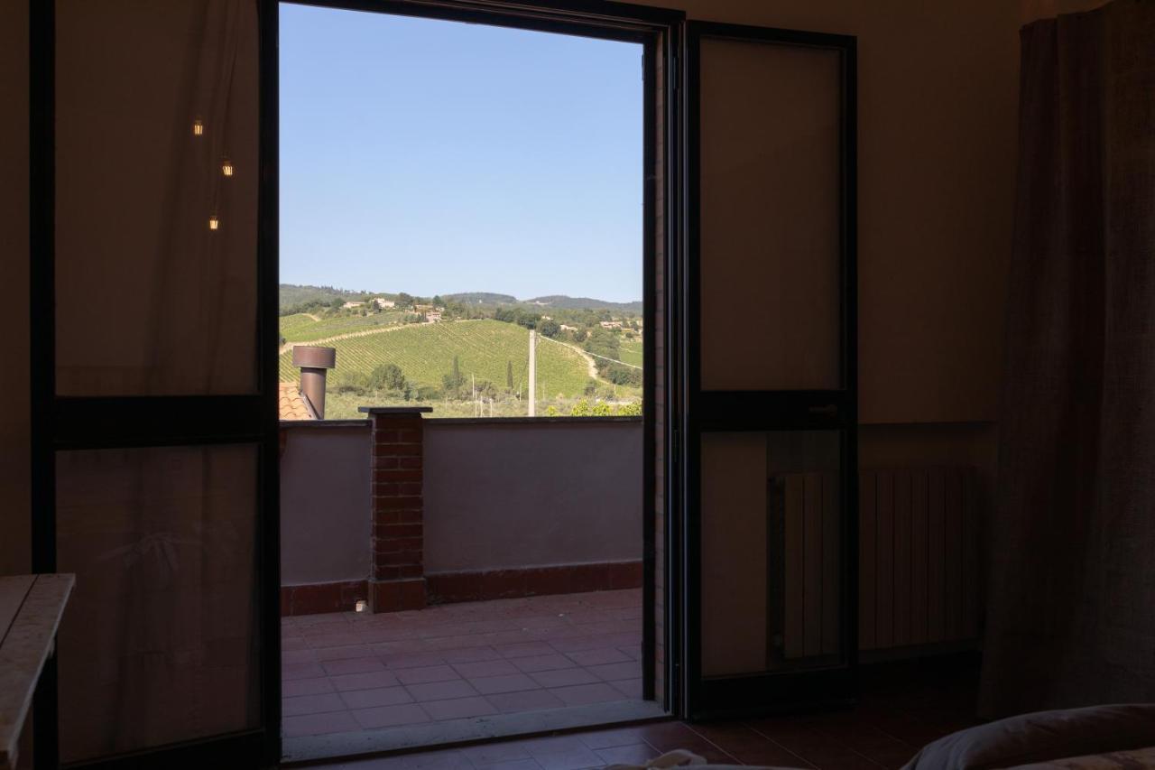 Apartmán Az.Agr.Poggio Regini Castellina in Chianti Exteriér fotografie